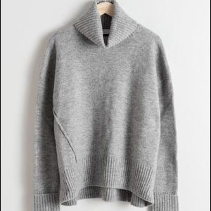 &other Stories wool turtleneck sweater XS